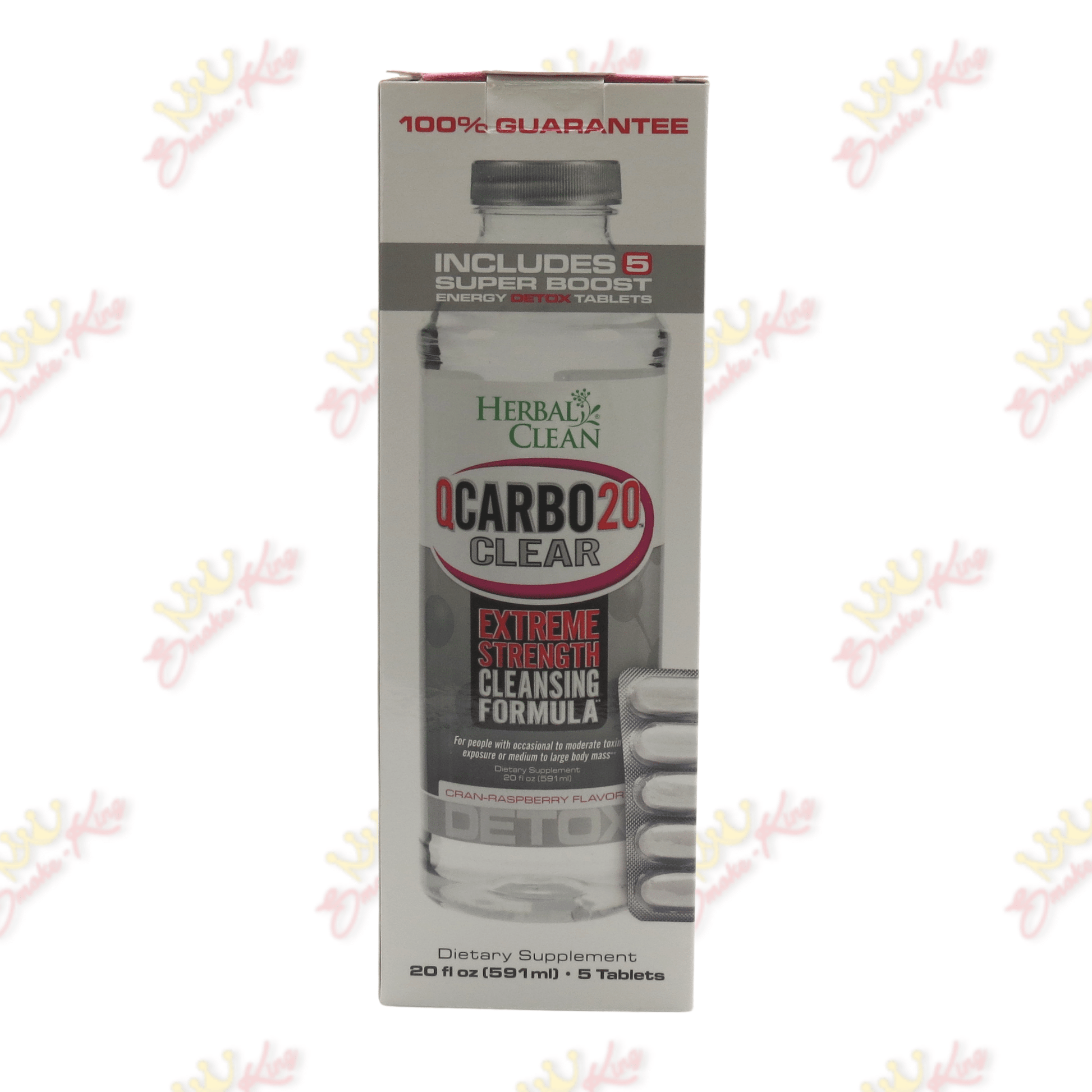 Herbal Clean Herbal Clean QCarbo 20 Clear Herbal Clean QCarbo 20 Clear | Detox | Smoke King