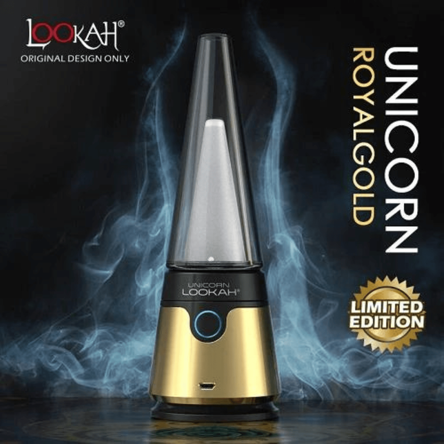 Lookah wax-vapes Gold (Limited Edition) Lookah Unicorn Lookah Unicorn | Huge Range of Products | Smoke King