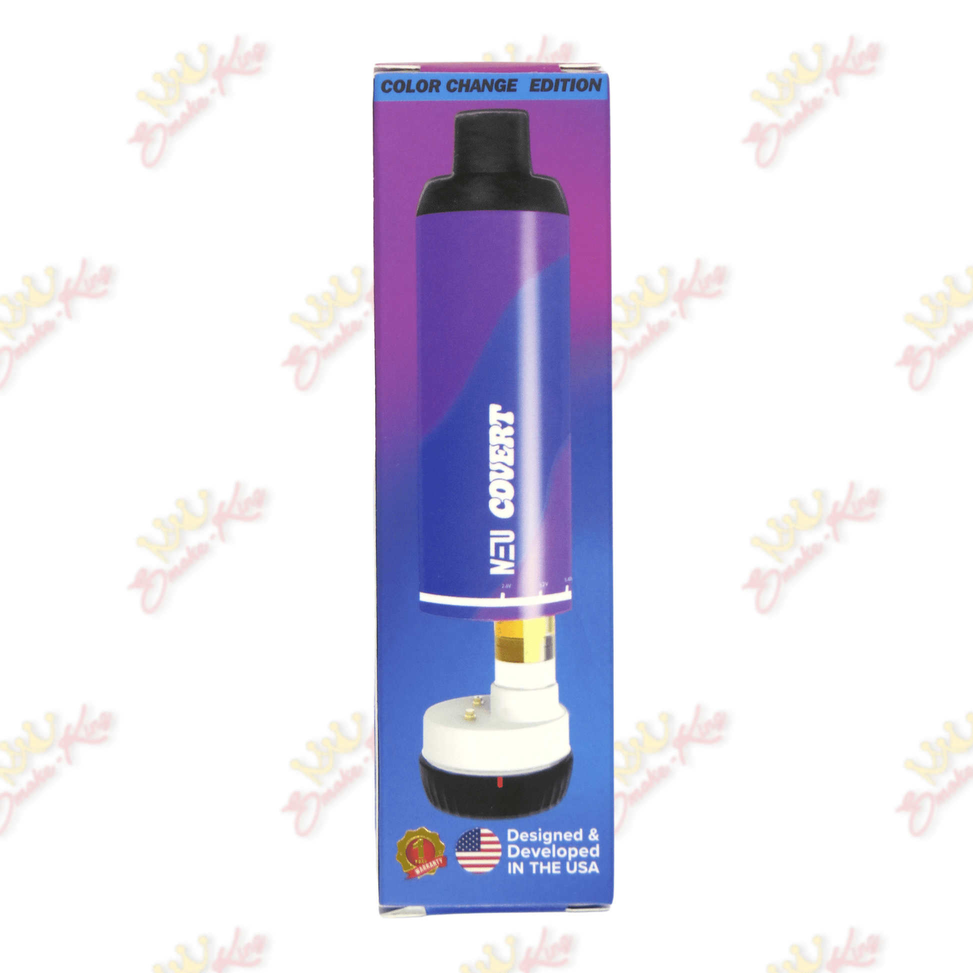 NEU Blue/Purple NEU Spin Discreet Battery NEU Covert Spin Battery | Discreet 510 Battery | Smoke-King