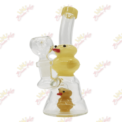 Smoke King Yellow 6" Duck Bong