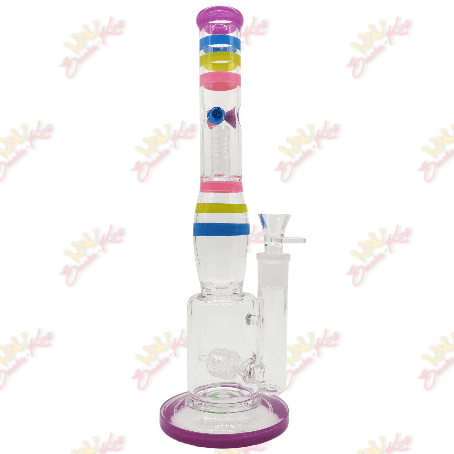 13' Inch Pink Straight Bong