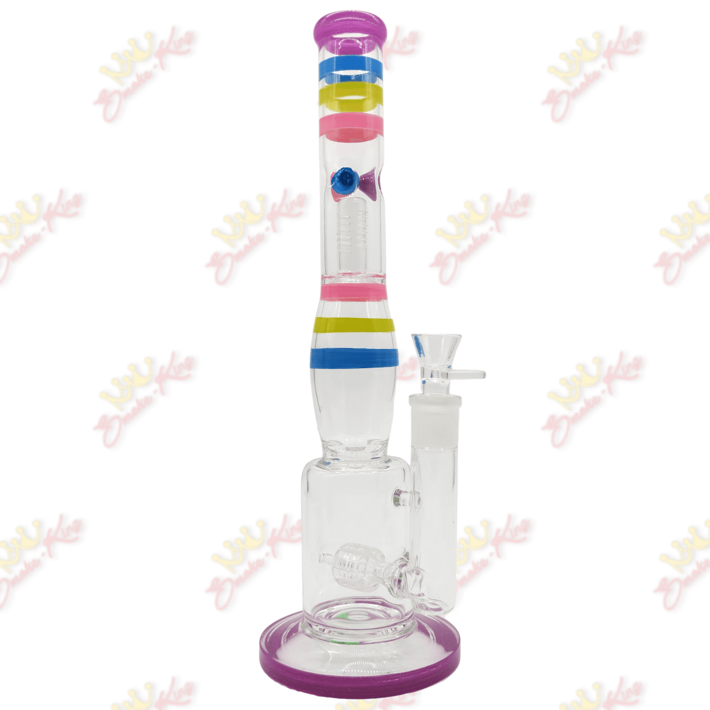 13' Inch Pink Straight Bong