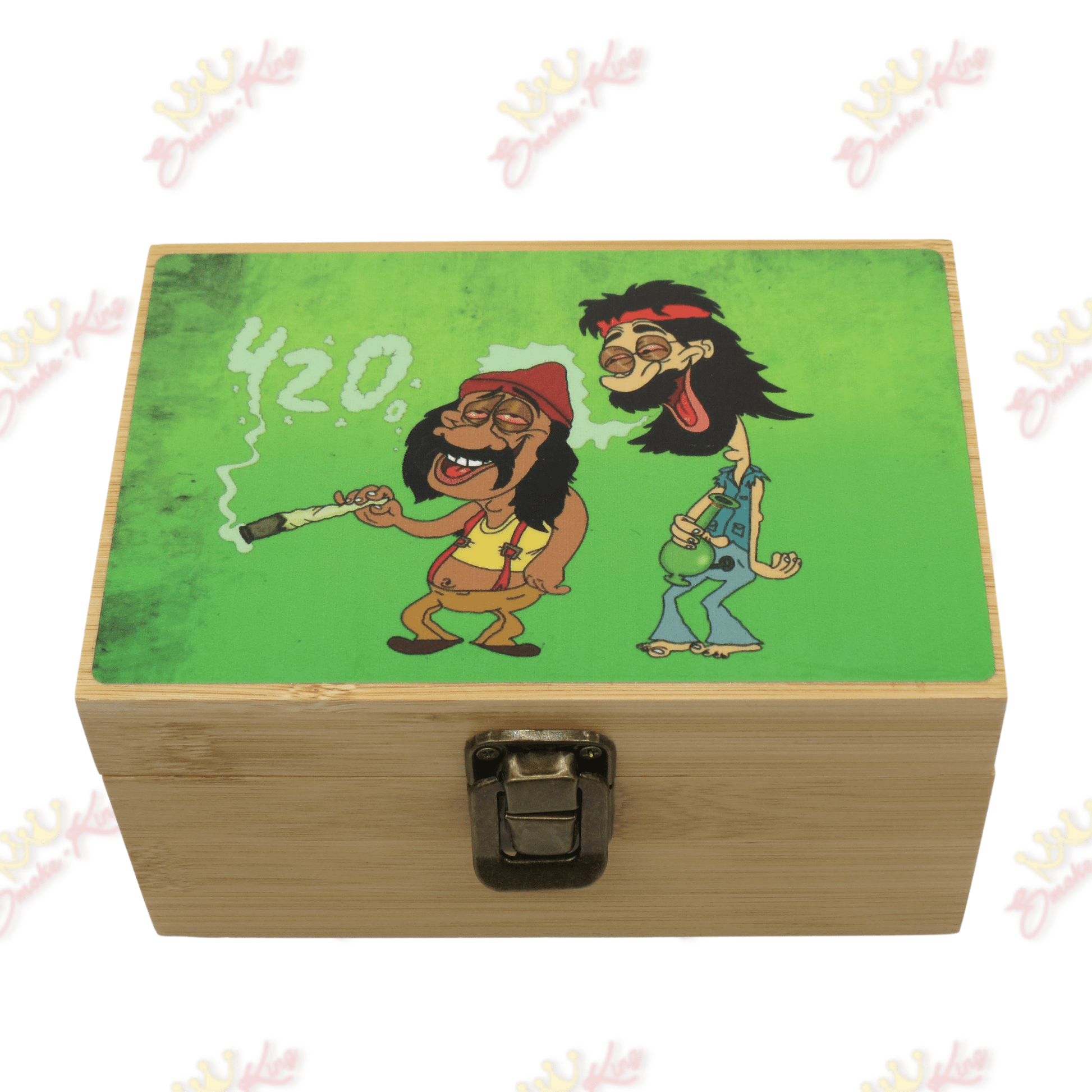 Smoke King 420 Wooden Stash Box 420 Wooden Stash Box | Weed Stash Box | Smoke-King