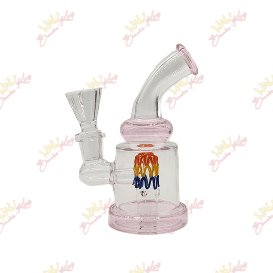 Smoke King Pink 6' Inch Waterpipe with shower dome 6' Inch Waterpipe with shower dome | Smoke-King