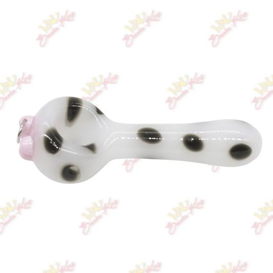Cow Print Glass Pipe