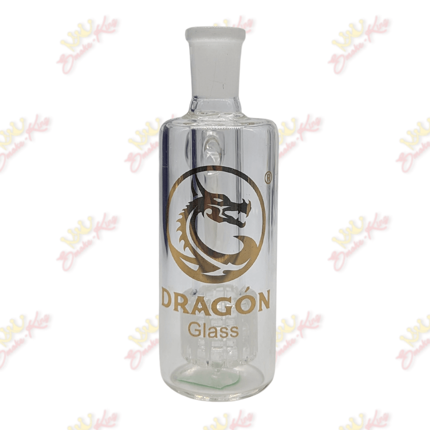 dragon glass ash-catcher 45 Degree Barrel Perc Ash Catcher