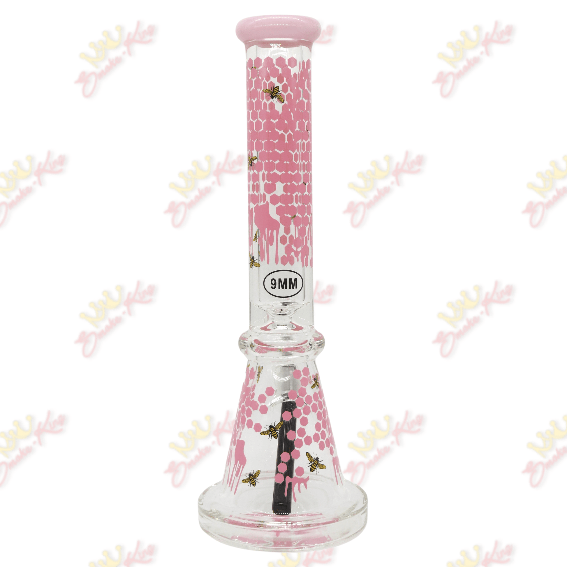 Smoke King Aleaf Pink Beaker Bong Aleaf Pink Beaker Bong | Fast-Shipping | Smoke-King