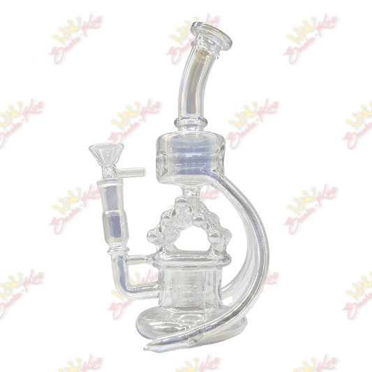 8 Inch Double Recycler Bong