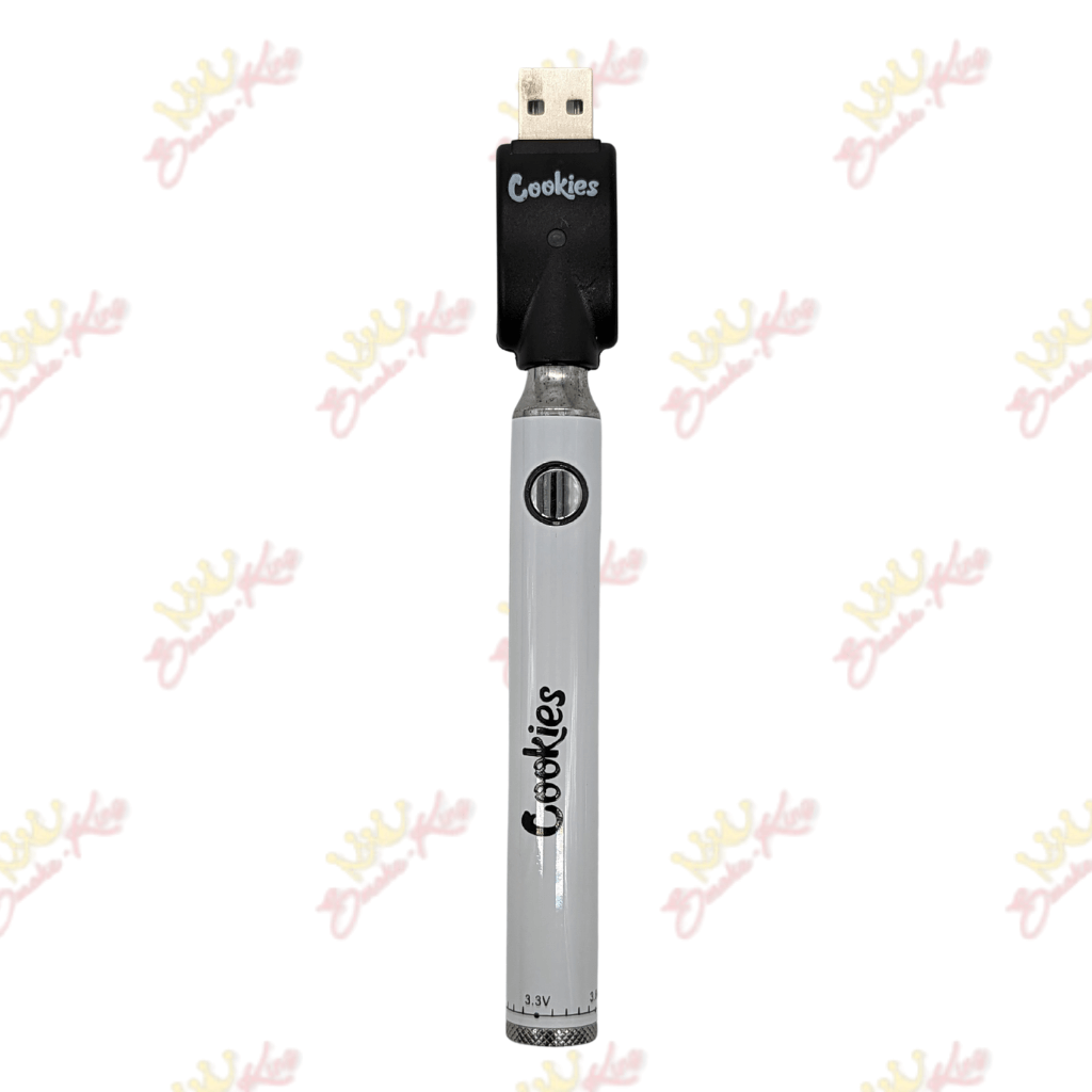 Smoke King White Cookie Cartridge Battery 510 Thread Vape Pen | Cart Battery | SmokeKing