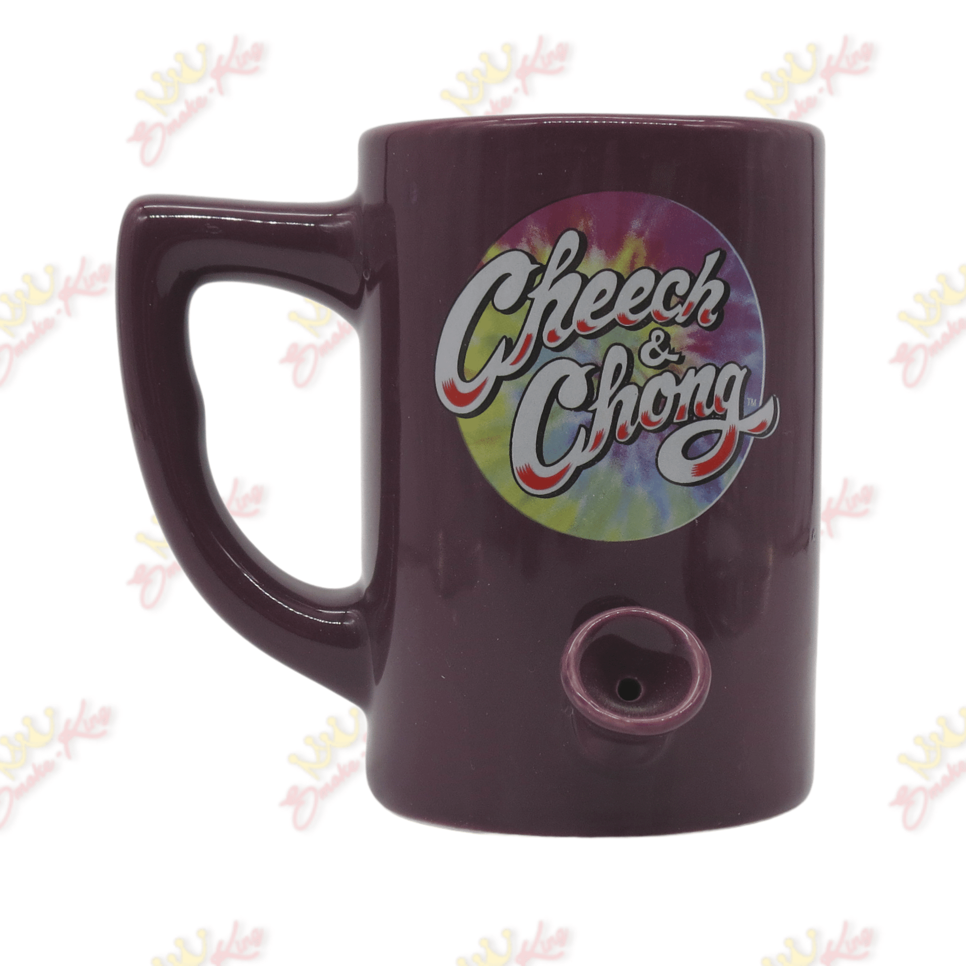 Smoke King Purple Ceramic Mug Pipe Cheech and Chong Ceramic Mug Pipe Cheech and Chong | Smoke King