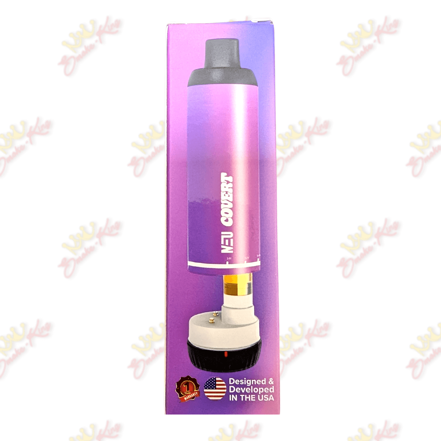 NEU Purple NEU Spin Discreet Battery NEU Covert Spin Battery | Discreet 510 Battery | Smoke-King