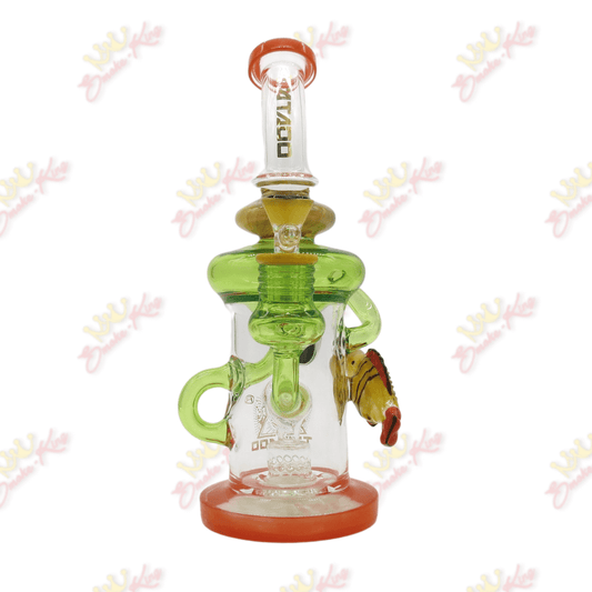 11" Inch Tattoo recycler Bong