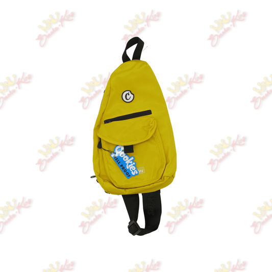Cookies sling-bags Cookies Yellow Traveler Smell Proof Bag