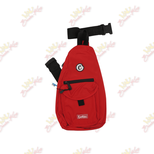 Red Cookies Smell Proof Sling Bag