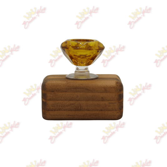 14 MM | Gold Glass Bowl Piece
