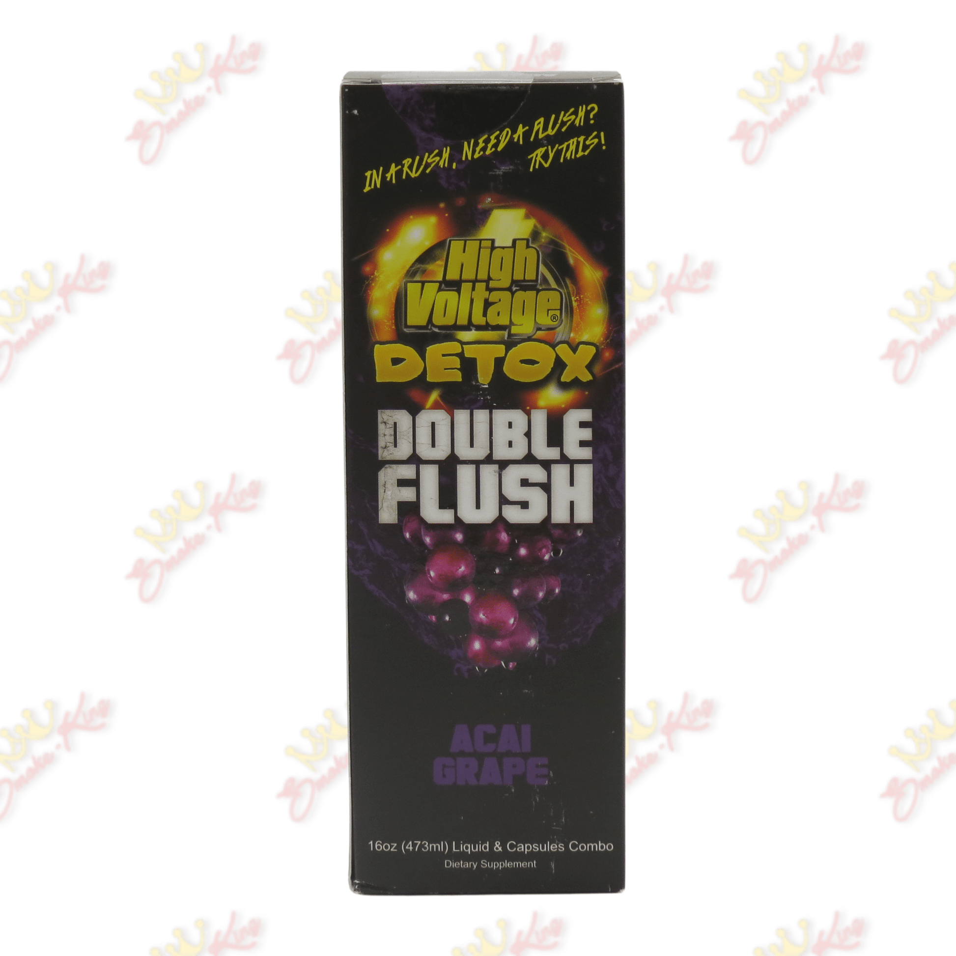 High Voltage Acai Grape High Voltage double flush detox High Voltage Double Flush | Detox | Smoke King