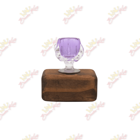 Purple Designer Glass Bowl Piece
