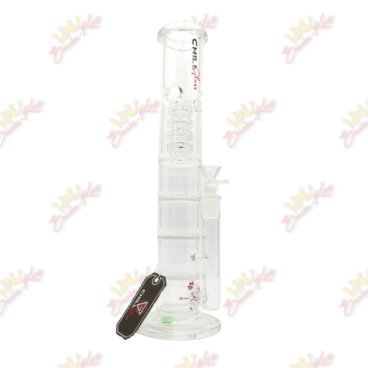 13" Inch Chill Glass Straight Bong