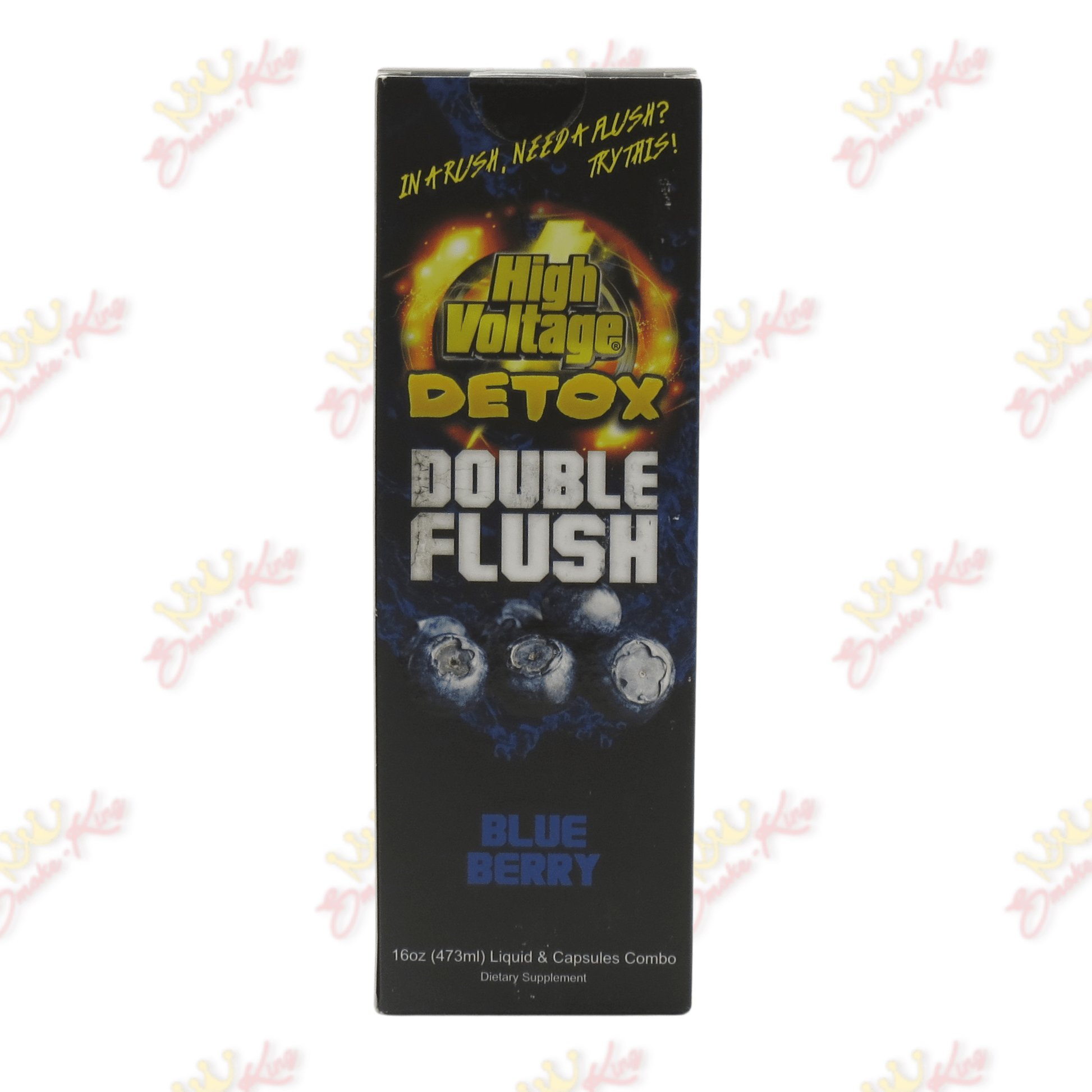 High Voltage Blue Cherry High Voltage double flush detox High Voltage Double Flush | Detox | Smoke King