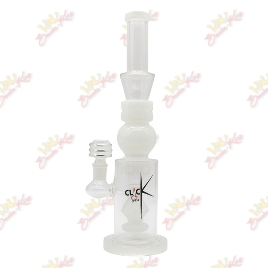 13" Inch Click Glass Straight Bong