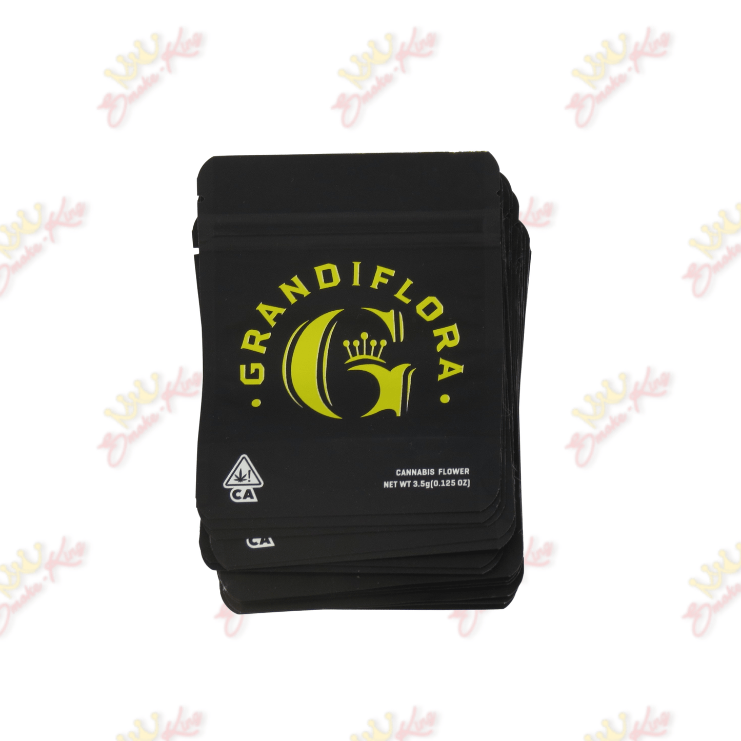 Smokeking Grandi Flora Ziplock Bag(Pack of 30)