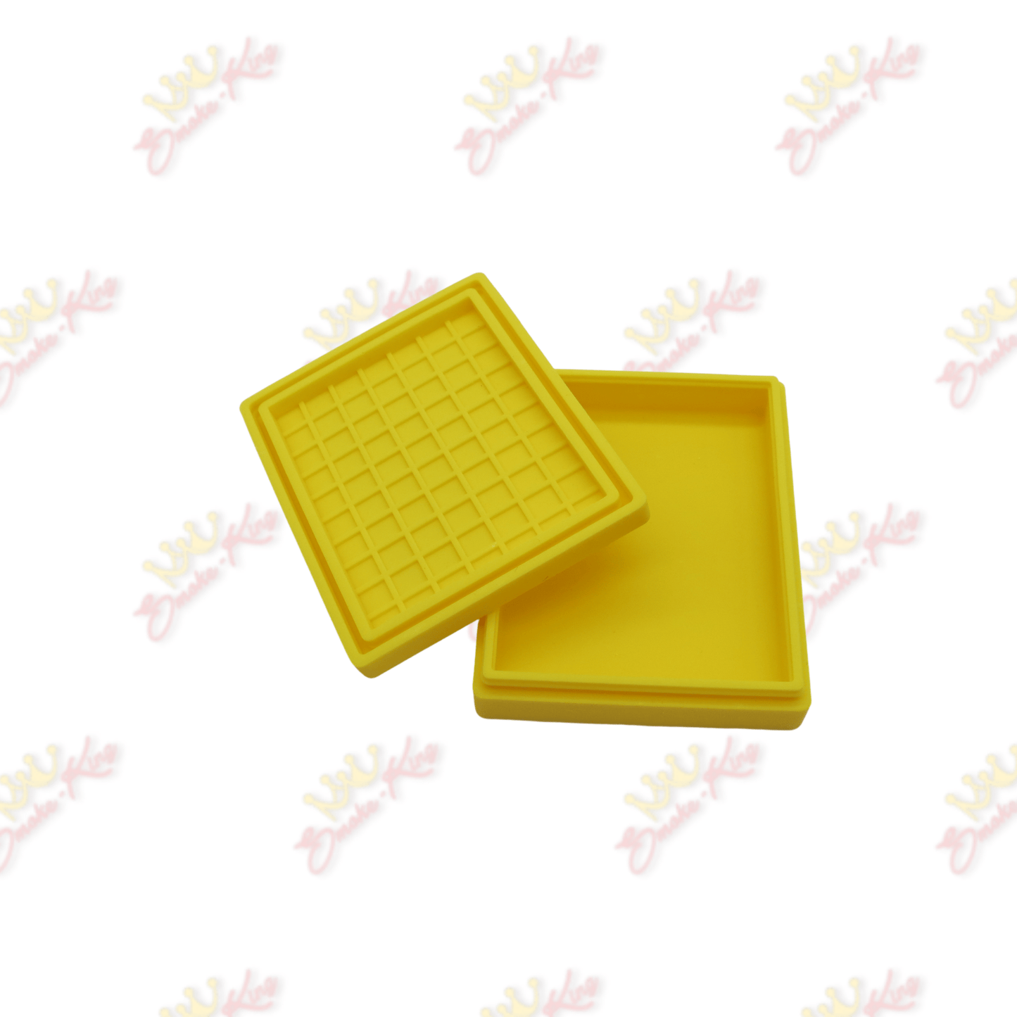 Smokeking dab pads Yellow Silicon Container