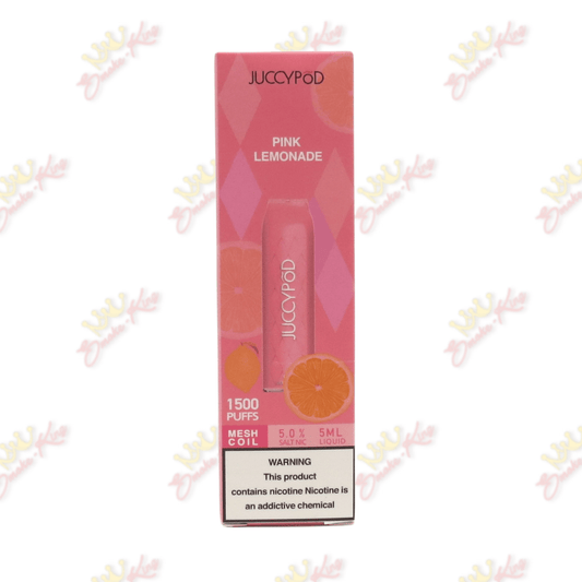 Juicy Pods Disposable Vapes Pink Lemonade / One for $11.99 Juicy Pod (1500 puffs)