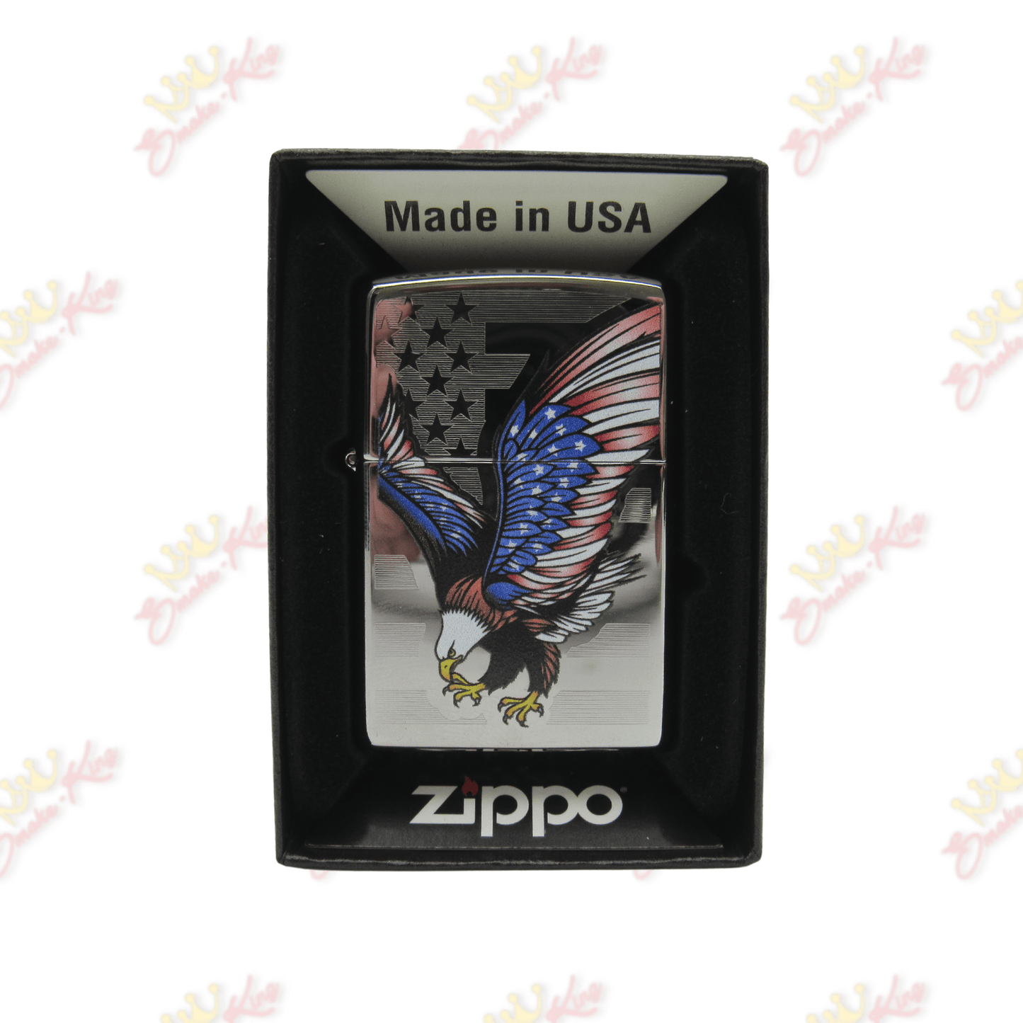 Zippo Eagle Flag
