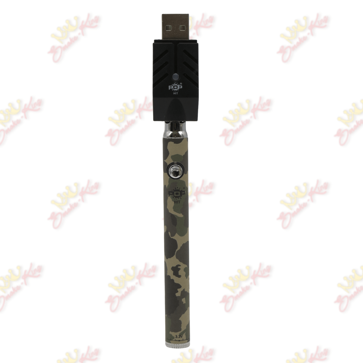 Pop Hit Army camouflage Pop Hit 510 Cart Battery Pop Hit 510 Cart Battery | Cartridge Battery | Smoke King
