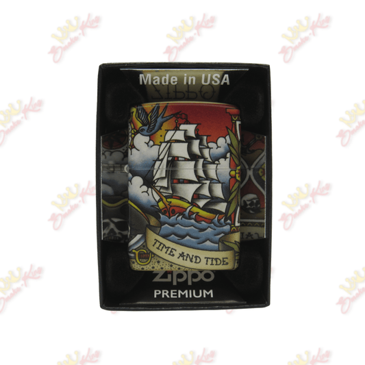 Zippo Nautical Tattoo Design Zippo Nautical Tattoo Design Zippo | Smoke King