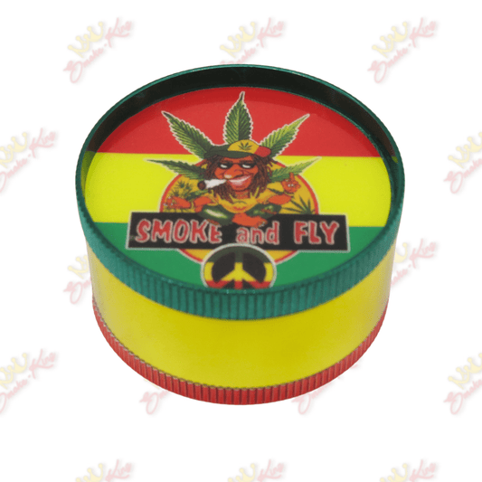 Smoke King Rasta Smoke and Fly Grinder Rasta Smoke and Fly Grinder | Smoke King