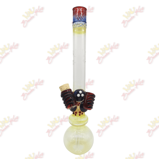 Smoke King Bong w/ red stash and lighter jar - Smoke King