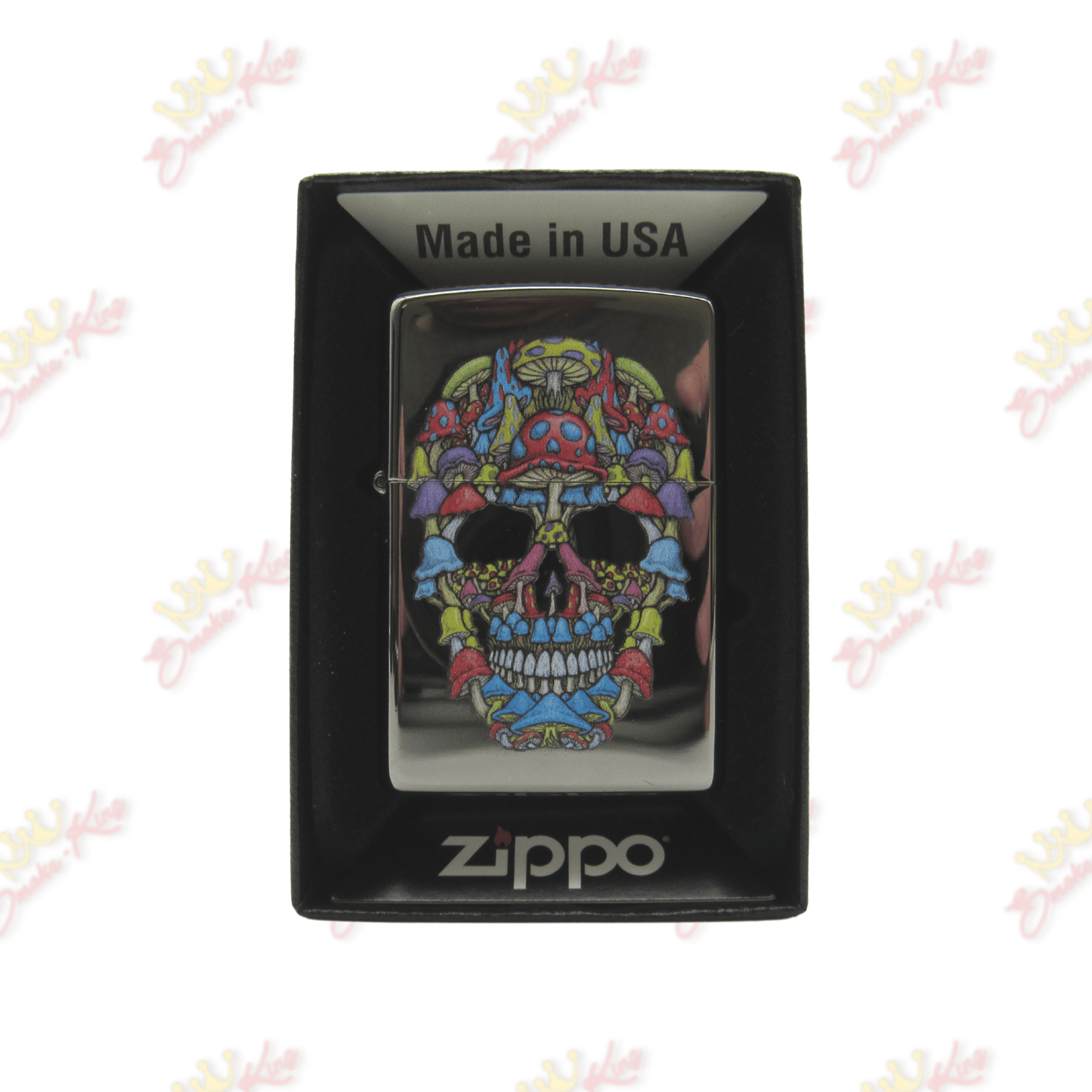 Skull Design Zippo