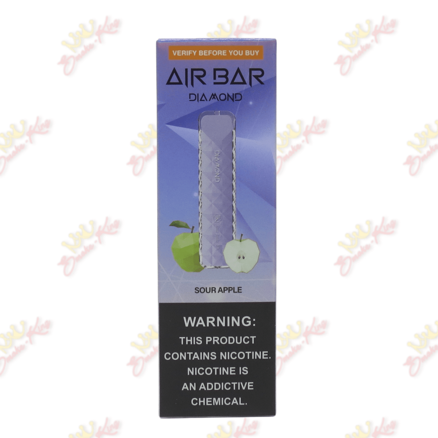 AirBar Diamond Disposable Vapes Sour Apple Air Bar Diamond (500 Puffs) Air Bar Diamond (500 Puffs) | Disposable Vapes | Smoke-King