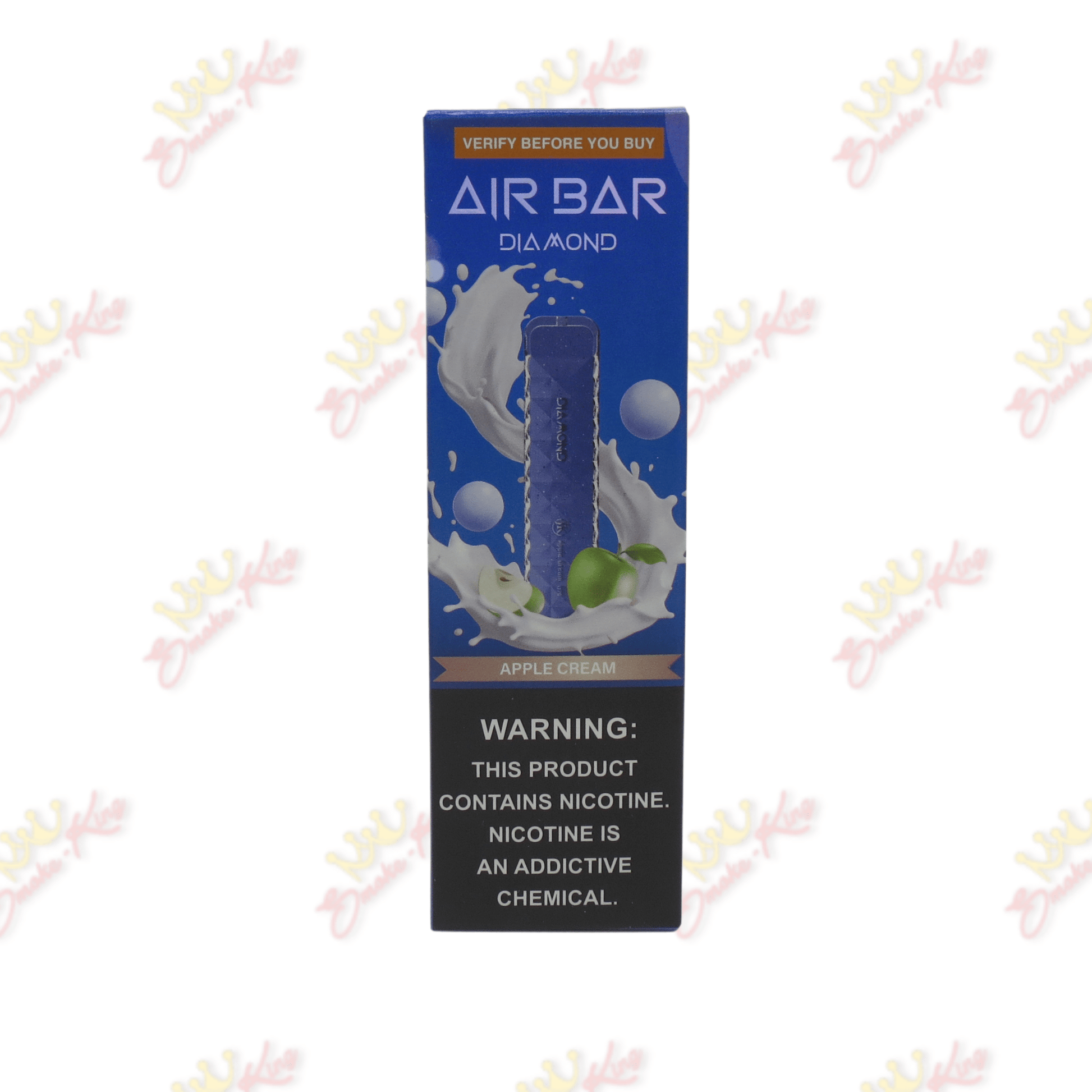 AirBar Diamond Disposable Vapes Apple Cream Air Bar Diamond (500 Puffs) Air Bar Diamond (500 Puffs) | Disposable Vapes | Smoke-King