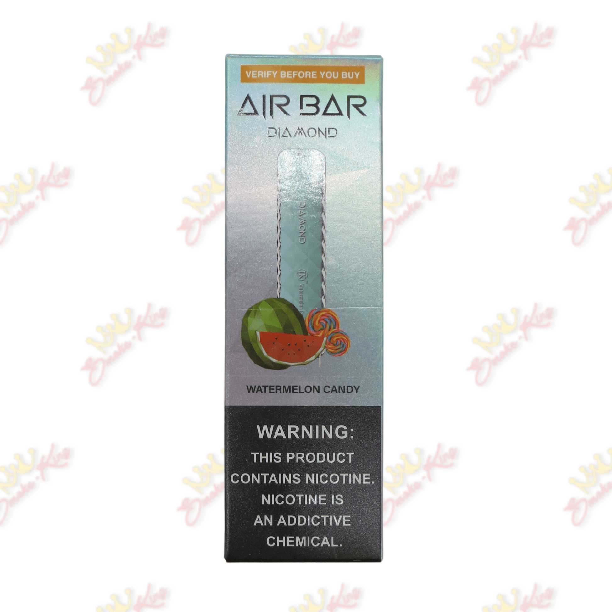 AirBar Diamond Disposable Vapes Strawberry Watermelon Air Bar Diamond (500 Puffs) Air Bar Diamond (500 Puffs) | Disposable Vapes | Smoke-King
