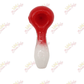 Smokeking featured-pipes Red Grav Dry Herb Glass Pipe