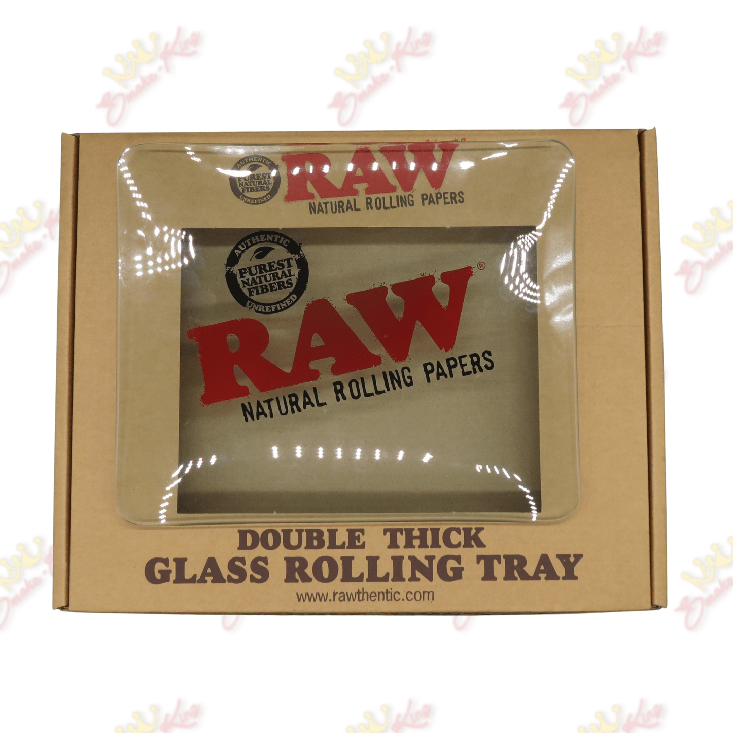 Smokeking rolling-trays RAW Glass Rolling Tray