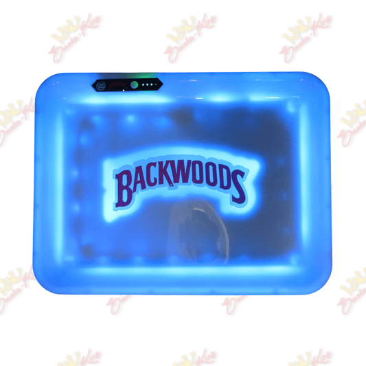 backwoods Rolling Trays Backwoods Blue Glow Tray